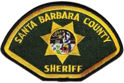 Patch of the Santa Barbara County Sheriff's Office