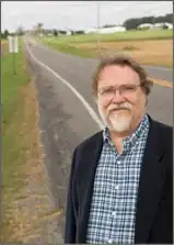 Paul B. Thompson, walking in Michigan.