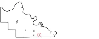 Location of Terlton, Oklahoma