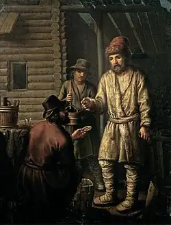 Peasants and a Pie-Seller