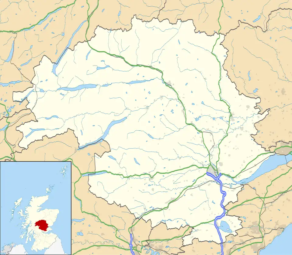 Perth and Kinross shown within Scotland