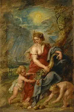 Image 7Abundantia, by Peter Paul Rubens (from Wikipedia:Featured pictures/Culture, entertainment, and lifestyle/Religion and mythology)