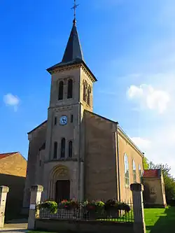 The church in Pettoncourt