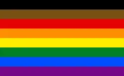 Philadelphia, United States, People of color pride flag