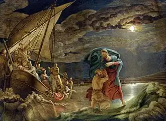 Peter on the Sea (1806), 116 x 157&nbsp;cm.