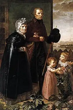 The Artist's Parents (1806), 196 x 131&nbsp;cm.
