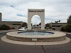 The Roman Roads built in 1962 and located at 1691 E Maryland Avenue. It was listed in the National Register of Historic Places on November 21, 2018, reference #100003124.