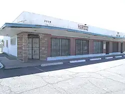 The Progressive Builders Association Building was built in 1953 and is located at 2019 E. Broadway Road. The Progressive Builders Association built homes in downtown Phoenix, giving many African Americans their first opportunity to buy a brand-new home. In 1945, members of the community met at the First Institutional Baptist Church and formed the Progressive Builders Association. It was listed as historic by the Phoenix African-American Survey and listed in the Phoenix Historic Property Register in June 2005.