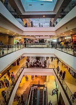 Interior view of Phoenix Marketcity