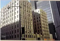 The "U" shaped Phoenix Title and Trust Towers were built in 1931 and are located at 112 N. 1st. Avenue. The towers were listed in the National Register of Historic Places on September 4, 1985, reference: #85002076.