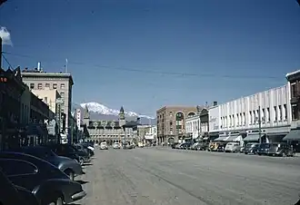 View to Antlers Hotel, 1948–49