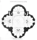 Base plan of church