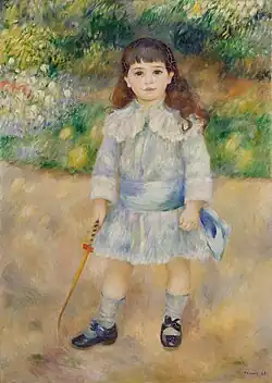Pierre-Auguste Renoir : Child with a whip 1885