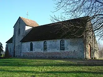 The church in Pierre-Morains