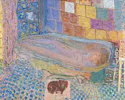 Nude in the Bath and Small Dog, (c. 1941–1946) Carnegie Museum of Art