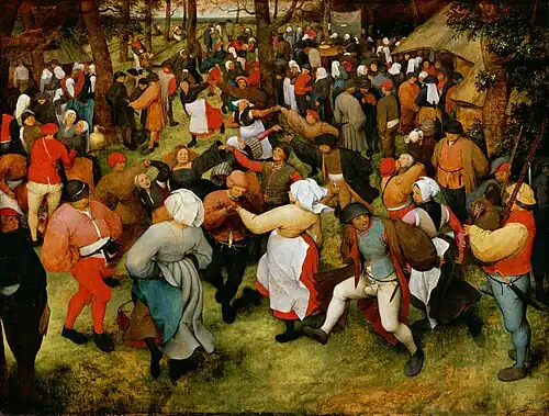 Pieter Bruegel the Elder, The Wedding Dance, 1566