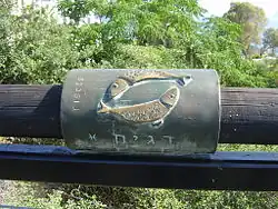Pisces on "Wishing Bridge" in Old Jaffa, Tel Aviv, Israel
