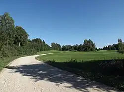 Plaani-Kokõmäe road through Kääraku