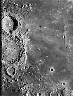 Planitia Descensus, the landing site of Luna 9