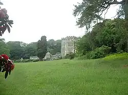 Plas Tan-y-Bwlch including attached terraced walls to east and west