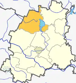 Location in the Plungė District Municipality