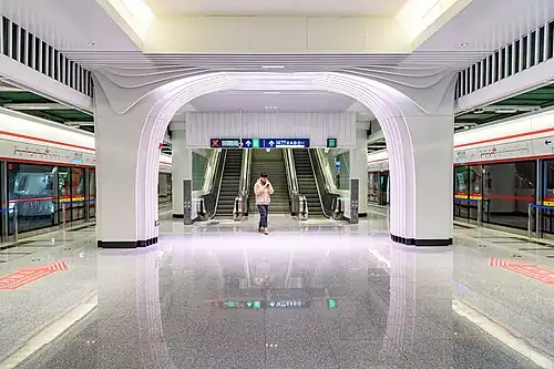 Chaoyang Park station of Line 3