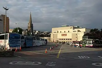 The old bus station was demolished in 2017