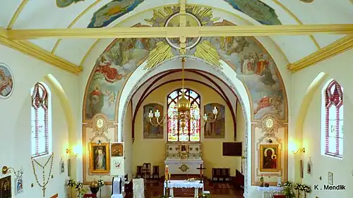 View of the chancel