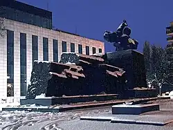 Memorial to the World War II "Polish Gunners" in Toruń
