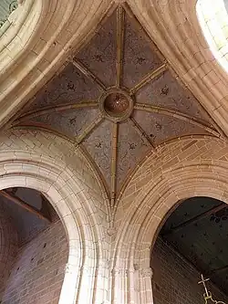 The transept crossing