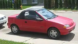 1989–1991 Pontiac Firefly convertible (Canada)
