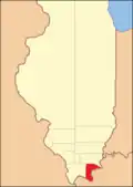 Pope County from the time of its creation in 1816 to 1839