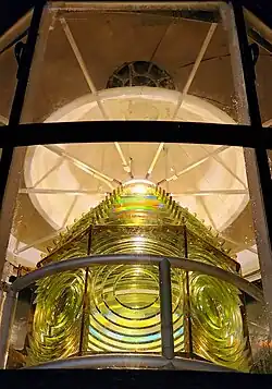 A 3rd Order Fresnel Lens was installed in the Port Isabel Lighthouse and a celebration held on December 9, 2022.