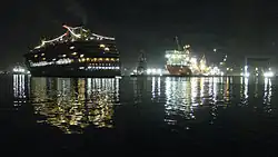Carnival Legend cruise ship returning to Port Tampa Bay