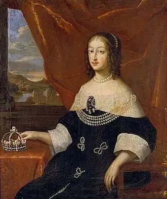Princess Christine Marie of France and sister of Élisabeth. Madame Royal after her sister's marriage