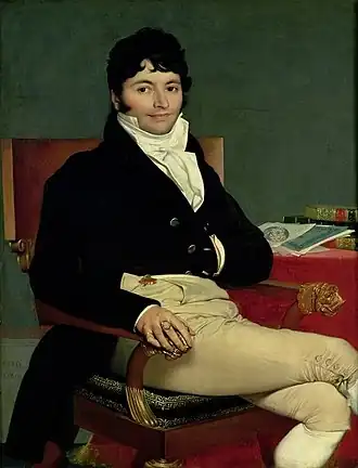 Portrait of Philibert Rivière by Jean-Auguste-Dominique Ingres