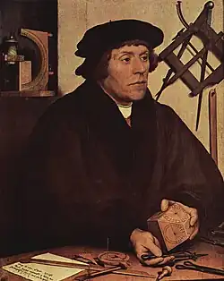 Nicholas Kratzer by Hans Holbein the Younger