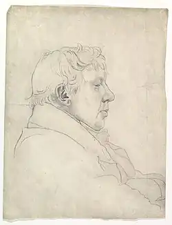 Portrait of a Man in Profile