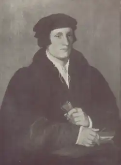 Portrait of an Unknown Man, 1530, after Hans Holbein the Younger, formerly in the collection of Leopold Hirsch, London