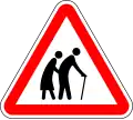 Elderly people crossing