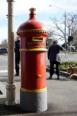 On street corner, Ballarat