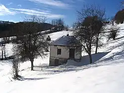 The mountain House below Middle Povlen