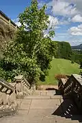 Apple Slope Terrace at Powis Castle
