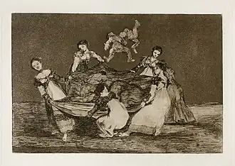 Νο. 1: Disparate femenino (Feminine folly) 24.3 x 35.3 cm