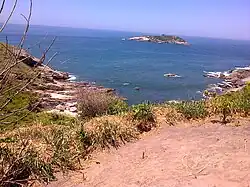 Path to Perigoso Beach near Grumari Neighborhood
