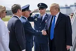 President Trump Arrives in Georgia (49048626613)