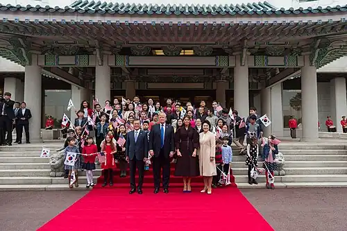 President Moon Jae-in and US President Donald Trump (2017)