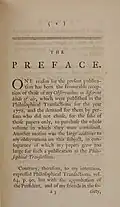 Preface to volume I of Experiments and Observations on Different Kinds of Air (1774)