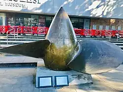Propeller of the Ottoman battlecruiser TCG Yavuz, formerly SMS Goeben