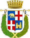 Coat of arms of Metropolitan City of Catania